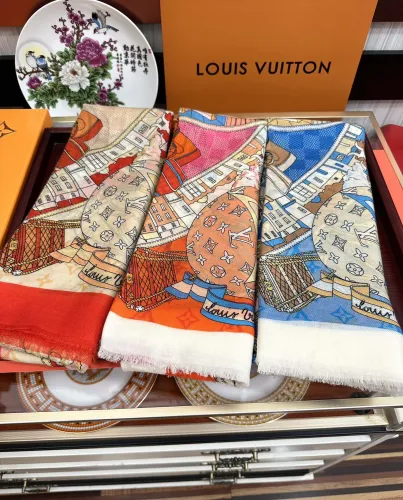 Louis Vuitton Scarves Womens Fashion Scarf with Original Box   