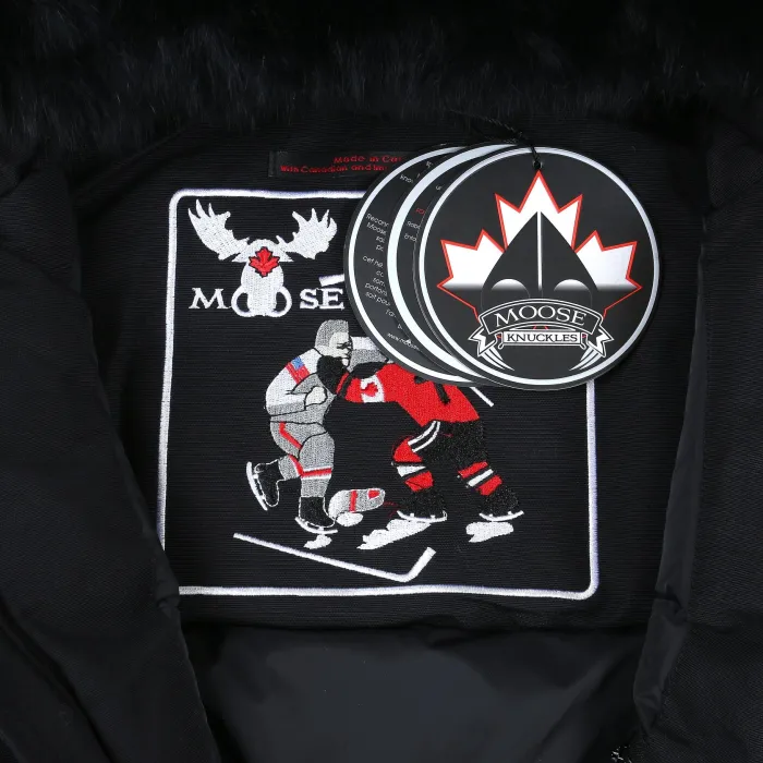 Moose Knuckles Design Mens Womens Winter Windprood Down Jackets Keep Warm 90% White Duck Down Thick