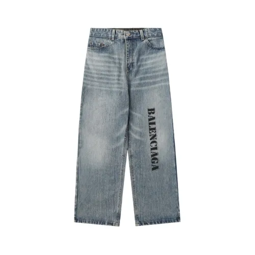 Balenciaga Luxury Brand Women Mens Pant Jeans with Original Box   