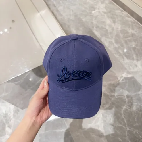 Loewe Men Womens Baseball Hat Luxury Brand Design Loewe Hats Patch cap in canvas with Original Box  