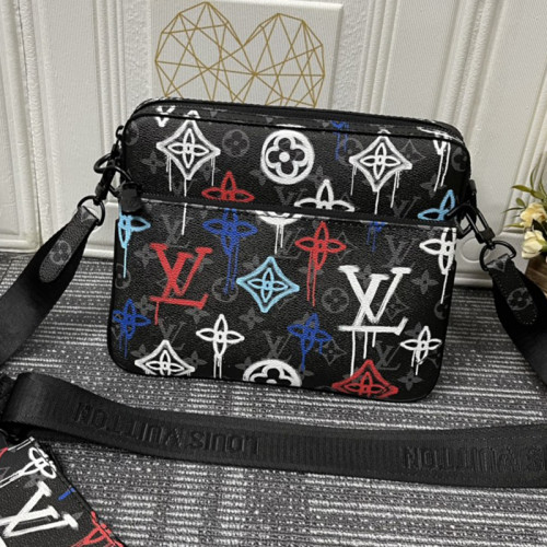 Louis Vuitton Mens Shoulder Bags Luxury Brand Fashion Type Trio Messenger M21396 with Original Box  