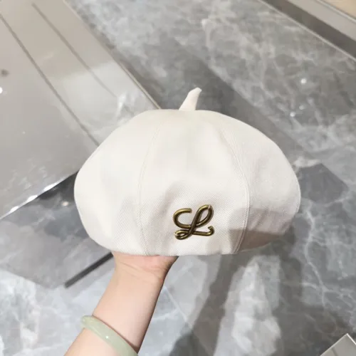 Loewe Womens Beret Hat Luxury Brand Design Loewe Hats with Original Box  