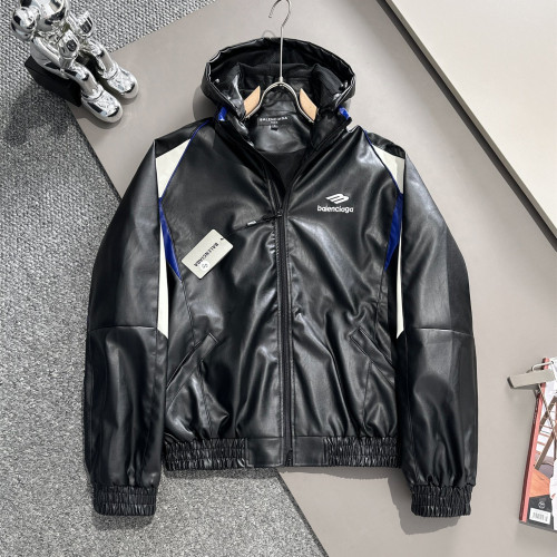 Balenciaga Men Womens Jackets Coat Luxury Brand Mens Zip Hoodie Jacket Top Quality   