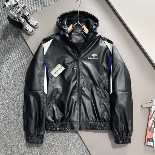 Balenciaga Men Womens Jackets Coat Luxury Brand Mens Zip Hoodie Jacket Top Quality   