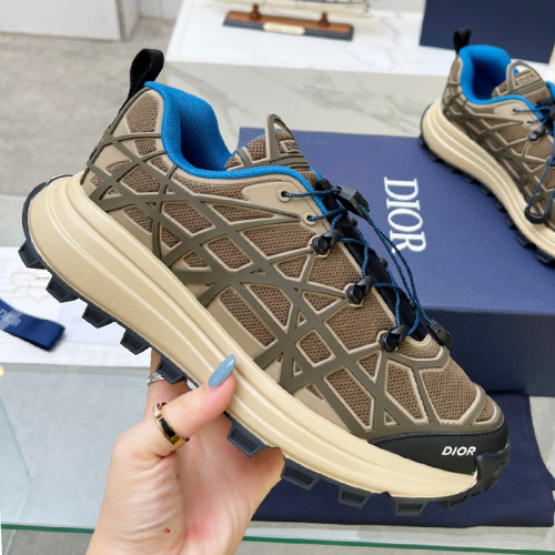 Dior Mens Shoes Sneakers Luxury Brand Breathable Design B31 RUNNER SNEAKER 3SN297ZUV_H167  