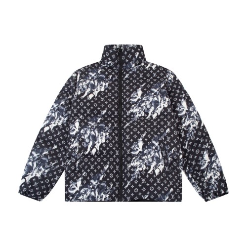 Louis Vuitton Men Womens Down Jacket Luxury Brand Mens Jackets Top Quality   
