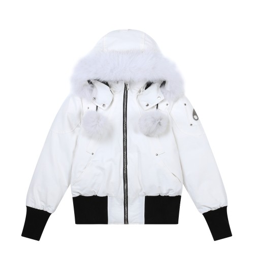 Moose Knuckles Design Mens Womens Winter Windprood Down Jackets Keep Warm 90% White Duck Down Thick
