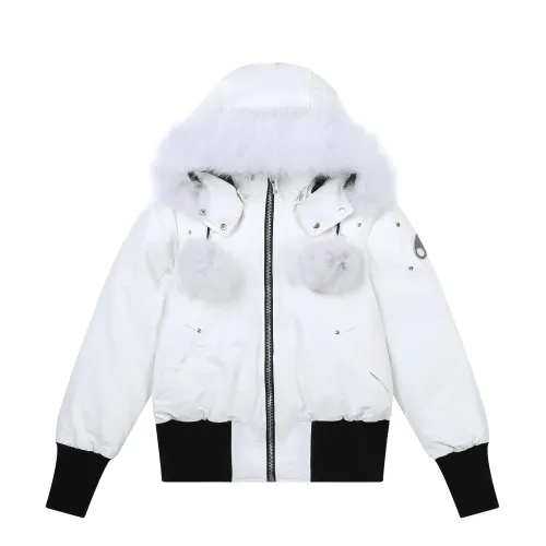 Moose Knuckles Design Mens Womens Winter Windprood Down Jackets Keep Warm 90% White Duck Down Thick