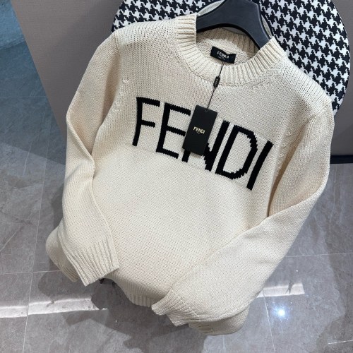 Fendi Women Mens Sweaters Knitwears Luxury Brand Mens Knitwear Top Quality   