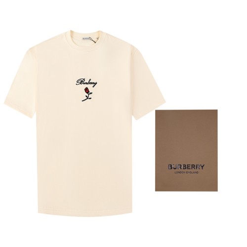 Burberry Luxury Brand Women Mens Short Sleeve T-Shirt   