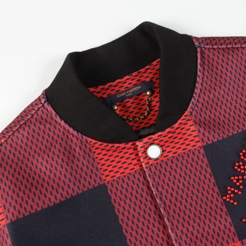 Louis Vuitton Men Womens Coat Jacket Luxury Brand Mens Jackets Top Quality   w10