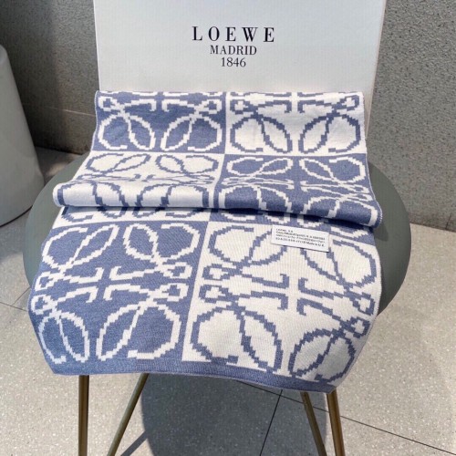 Loewe Scarves Men Womens Fashion Scarf 077