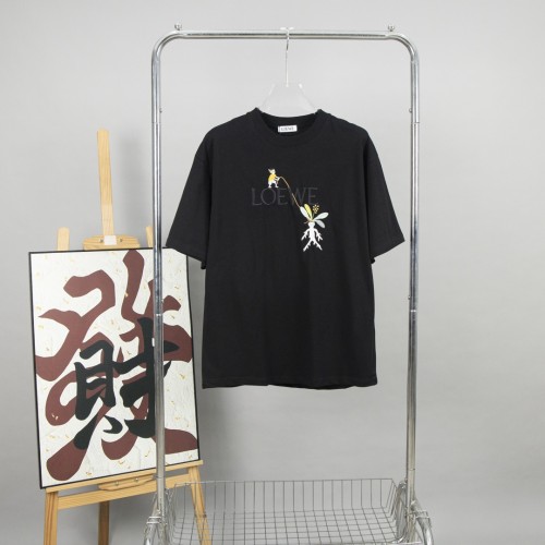 Loewe Luxury Brand Men Womens Short Sleeve T-Shirt   