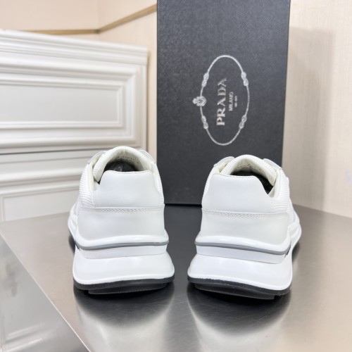 Prada Mens Shoes Casual Luxury Brand Breathable Sneakers with Original Box