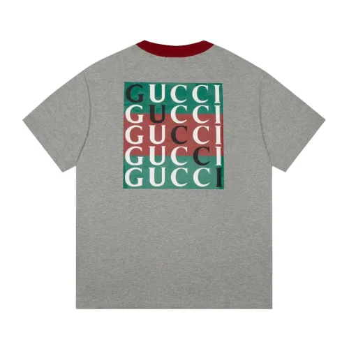 Gucci Luxury Brand Women Mens Short Sleeve T-Shirt COTTON JERSEY T-SHIRT   