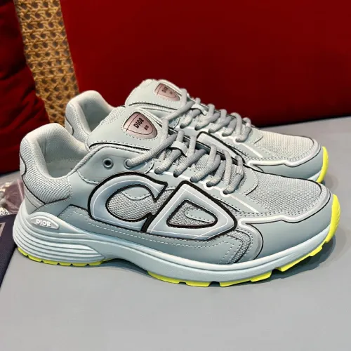 Dior Mens Shoes Sneakers Luxury Brand B30 SNEAKER Mesh and Technical Fabric 3SN279ZND_H000 with Original Box Whatsapp 