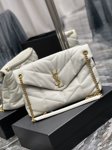 Saint Laurent YSL Womens Bag Designer Luxury Brand Women Shoulder Messenger Bags with Original Box LOULOU Puffer Messenger Bags