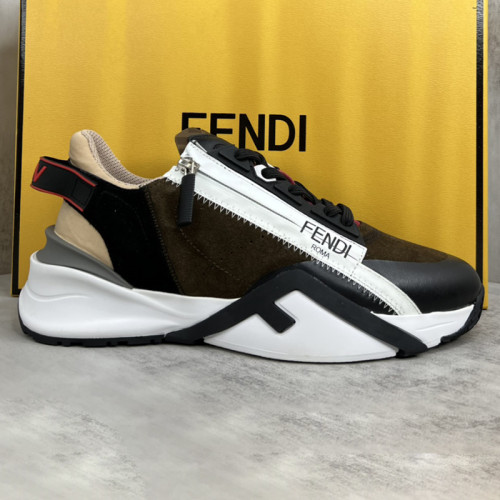 Fendi Mens Shoes Fashion Sneakers Luxury Brand Casual Fendi Flow Low-Top Sneakers Shoes for Men with Original Box Whatsapp 