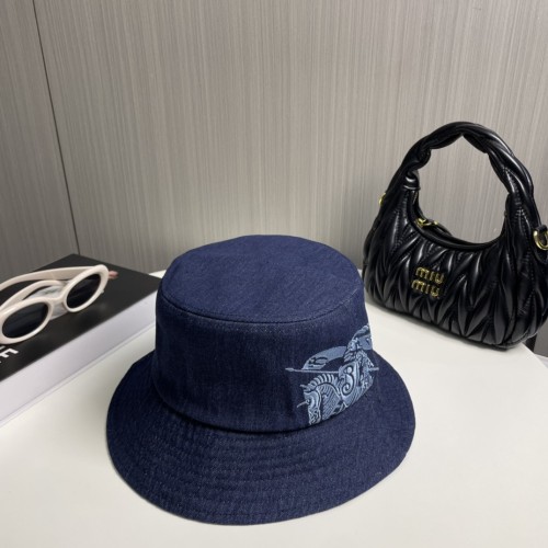Burberry Womens Mens Cap Bucket Hat Luxury Brand with Original Box  