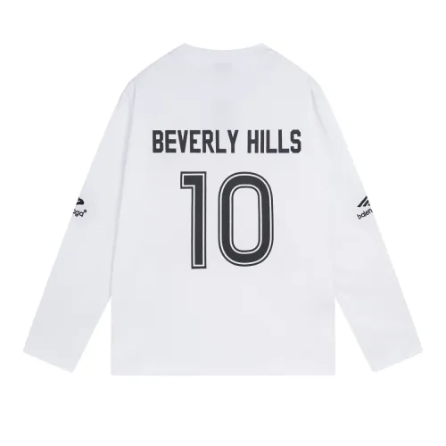 Balenciaga Luxury Brand Women Mens Long Sleeve T-Shirt   