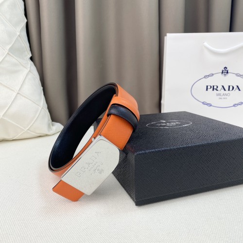 Prada Mens Belt Luxury Brand Fashion Men Belts with Original Box
