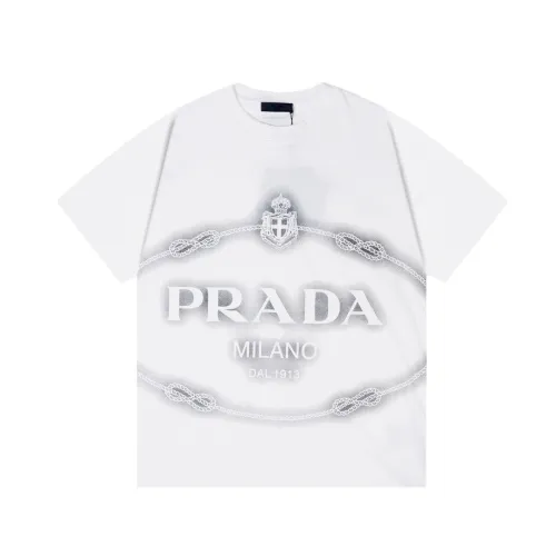 Prada Luxury Brand Men Womens Short Sleeve T-Shirt   