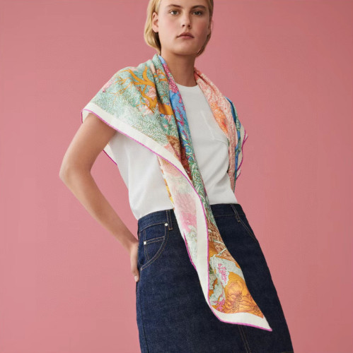 Hermes Scarves Womens Fashion Scarf Shawl 255