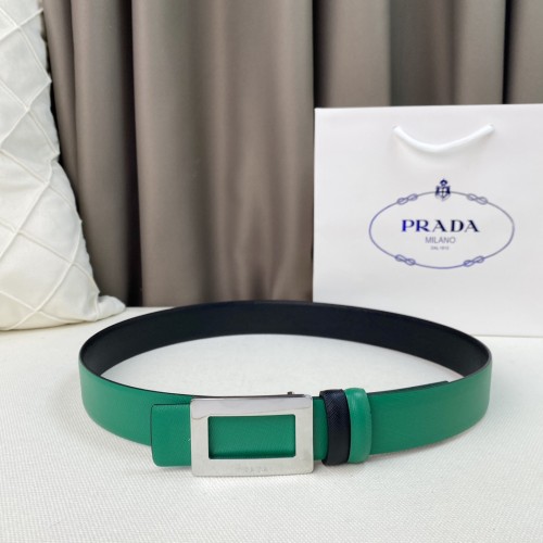 Prada Mens Belt Luxury Brand Fashion Men Belts with Original Box