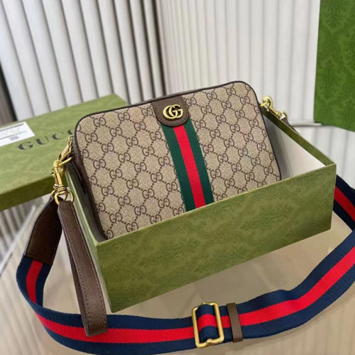 Gucci Womens Bag Crossbody Luxury GG Shoulder Bag Leather Luxury Brand