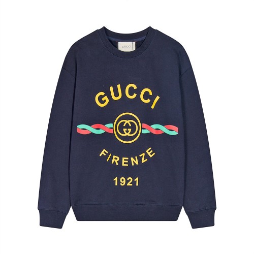 Gucci Womens Mens Long Sleeve T Shirts Sweatshirt Hoodies Luxury Brand Mens Sweatshirt Cotton 'Gucci Firenze 1921' sweatshirt