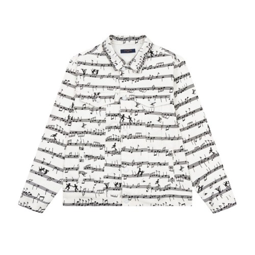Louis Vuitton Men Womens Jackets Denim Coat Luxury Brand Mens Jackets Top Quality   