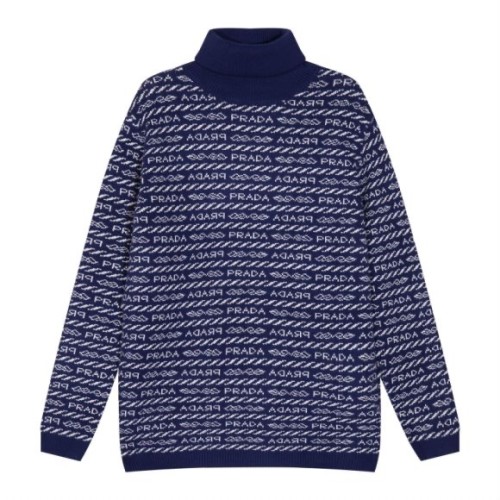 Prada Men Womens Sweater Luxury Brand Mens Knitwear Top Quality   