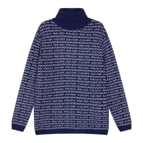 Prada Men Womens Sweater Luxury Brand Mens Knitwear Top Quality   