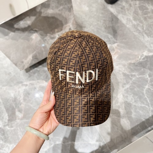 Fendi Men Womens Baseball Hat Luxury Brand Design Fendi Cap with Original Box  