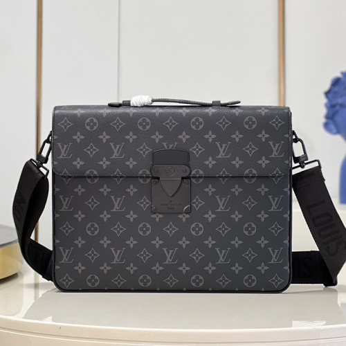 Louis Vuitton Womens Mens Shoulder Bags Handbags Luxury Brand Fashion S LOCK BRIEFCASE M20835