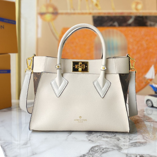 Louis Vuitton Womens Shoulder Bags Handbags Luxury Brand Fashion ON MY SIDE PM M57728