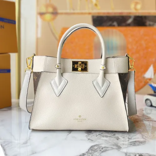 Louis Vuitton Womens Shoulder Bags Handbags Luxury Brand Fashion ON MY SIDE PM M57728