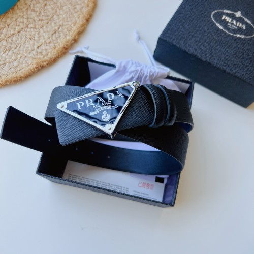 Prada Mens Belt Luxury Brand Fashion Men Belts with Original Box
