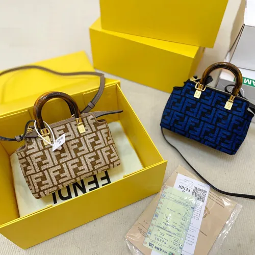 Fendi Womens Bags Shoulder Waist Bag Luxury Brand Fendi Mini By The Way Bag with Original Box