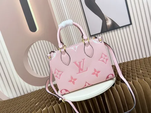 Louis Vuitton Womens Bags Handbags Luxury Brand LV ONTHEGO PM M58956 Handbags for Women with Original Box  