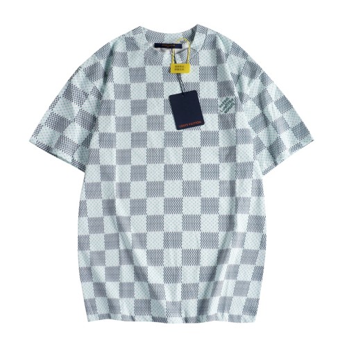 Louis Vuitton Luxury Brand Men Womens Short Sleeve T-Shirt   