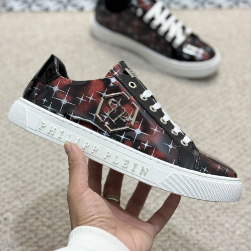 Philipp Plein Men Shoes Sneakers Low Top Sneaker Fashion Design Luxury Brand Trainer Predator TM with Original Box Whatsapp 