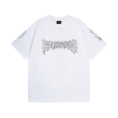 Balenciaga Luxury Brand Women Mens Short Sleeve T-Shirt   