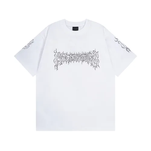 Balenciaga Luxury Brand Women Mens Short Sleeve T-Shirt   