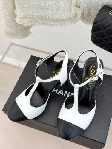 Chanel Womens Shoes Pumps 8.5cm Heel Fashion Sandals Summer Design Luxury Brand Design with Original Box whatsapp 