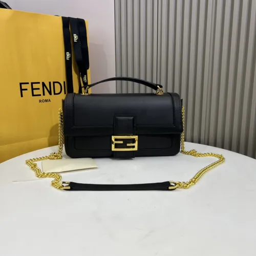 Fendi Womens Bag Shoulder Bags Luxury Brand Baguette bag Stamp Fashion Bags for Women with Original Box