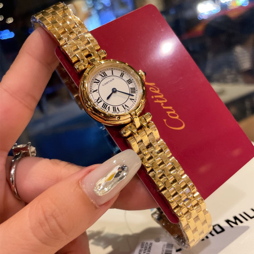 Cartier Womens Watch Luxury Brand Design Fashion Type with Original Box