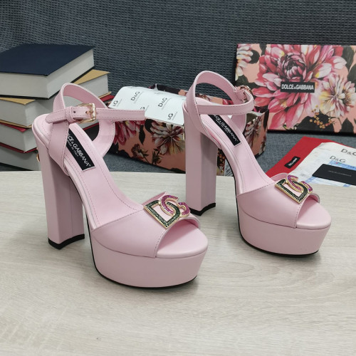 Dolce & Gabbana Womens Shoes Sandals Pumps Lurex Sandals with Original Box Heel 15cm