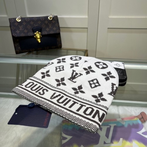 Louis Vuitton Womens Mens Cap Knit Hat Luxury Brand with Original Box  
