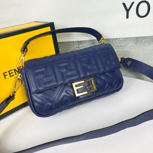 Fendi Womens Bag Shoulder Bags Luxury Brand Baguette leather bag Fashion Bags for Women with Original Box 8BR600A72VF19PO